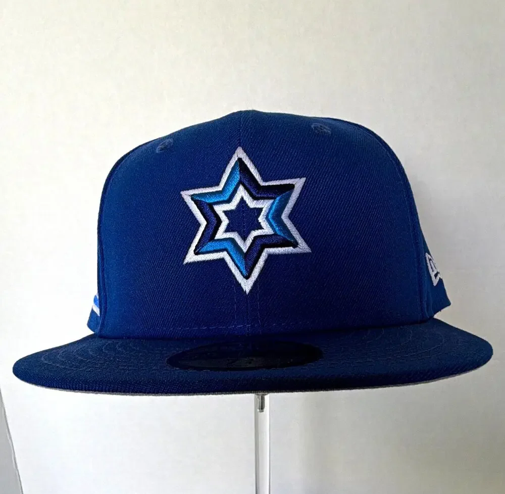New Era 59FIFTY Fitted Hat 7 3/4 Blue Israel World Baseball Classic Star